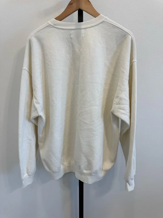 NWT Anthropologie Les Citrons Graphic Crewneck Sweatshirt Medium Vacay Coastal - Picture 6 of 9